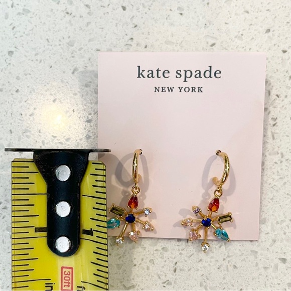 Kate spade Firework Floral huggie Earrings - Picture 6 of 9